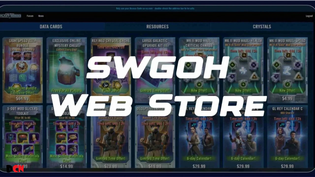 Webstore SWGOH